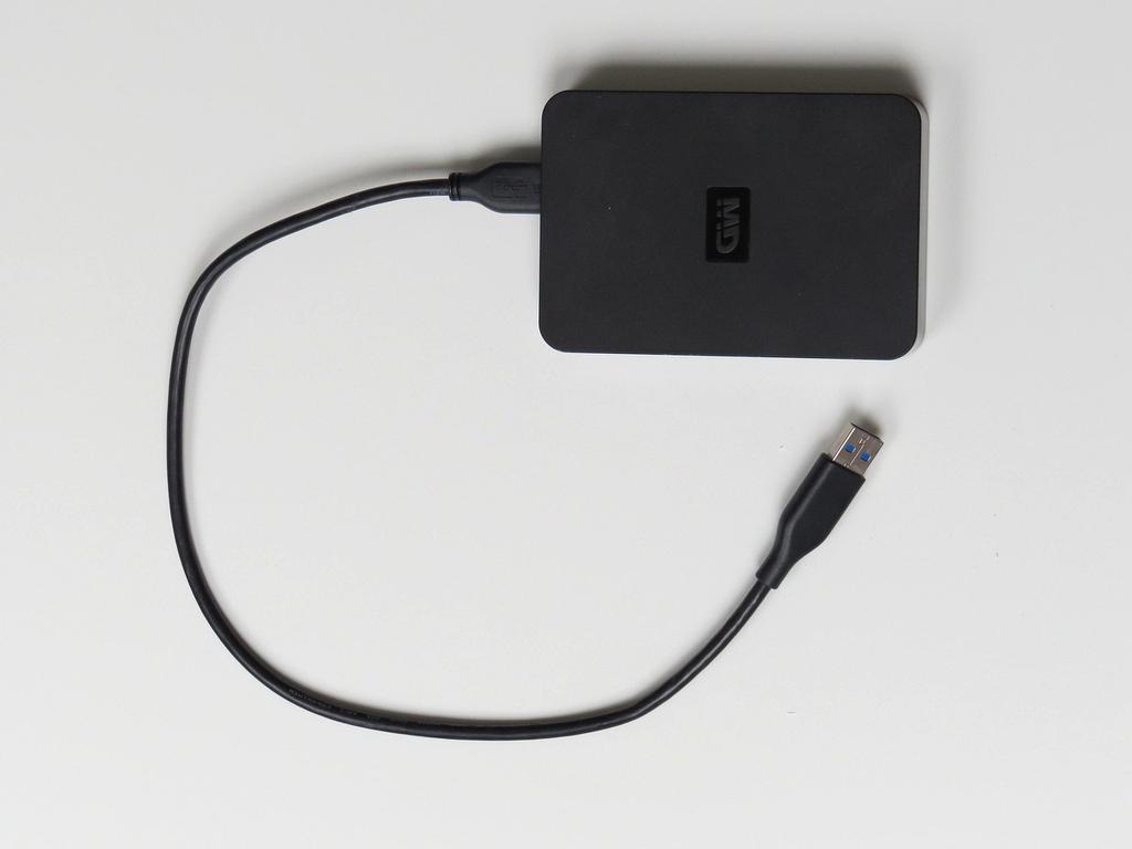 Hard disk drive spinning with speed indicators visualized